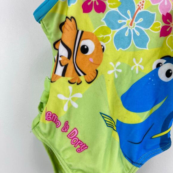 Vintage Y2K Finding Nemo Ruffle Swimsuit 12 Months NWT - Picture 3 of 11